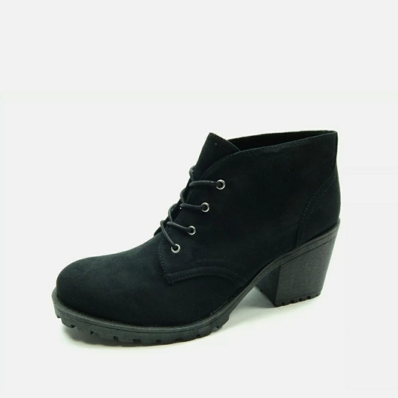 American Rag Womens Areaghan Fabric Closed Toe Ank size 9.5 color black - Picture 6 of 8